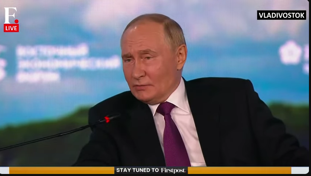 Vladimir Putin (Foto: Firstpost/Youtube)