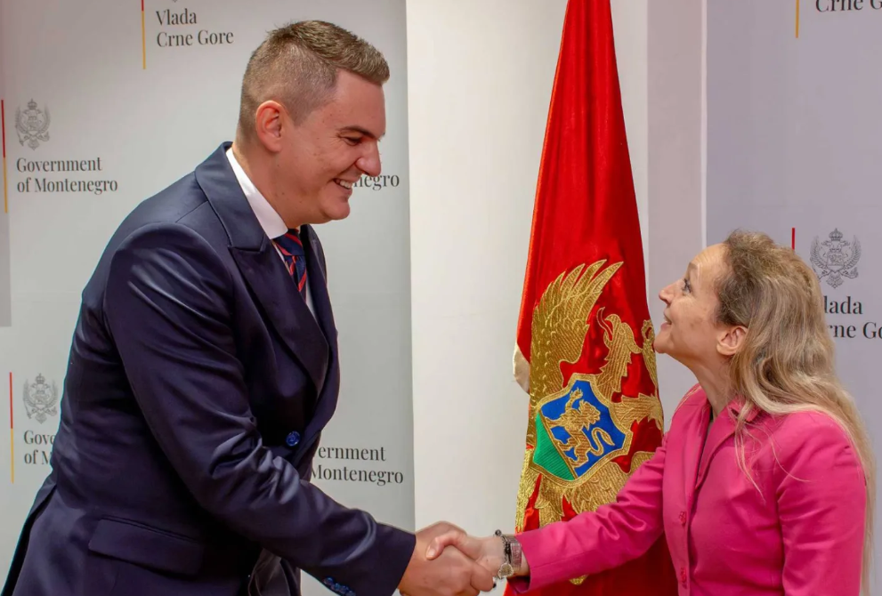 Šahmanović i Marsela (Foto: Ministarstvo rudarstva, nafte i gasa)