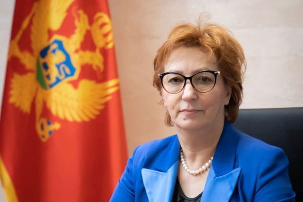 Zdenka Popović (Foto: Skupština Crne Gore)