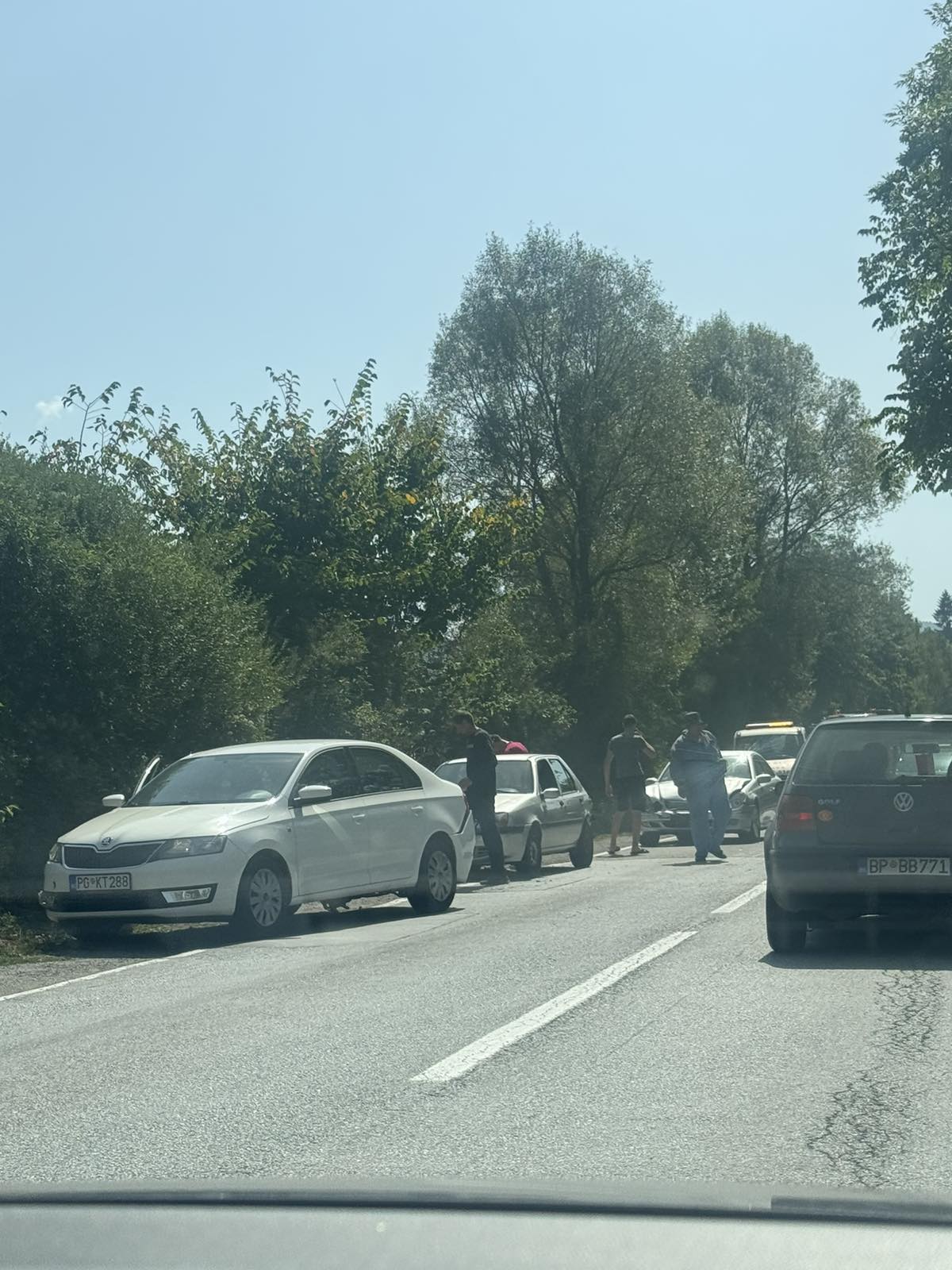 Sa mjesta nezgode (Foto: PG patrola)