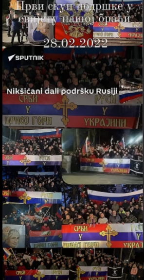 Skupovi podrške ruskoj agresiji na Ukrajinu 