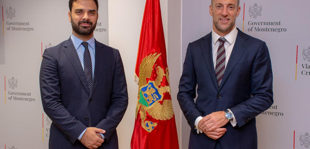 Zakonjšek i Radulović (Foto: Ministarstvo pomorstva)