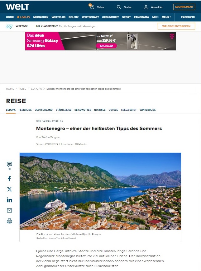 tekstovi o Crnoj gori