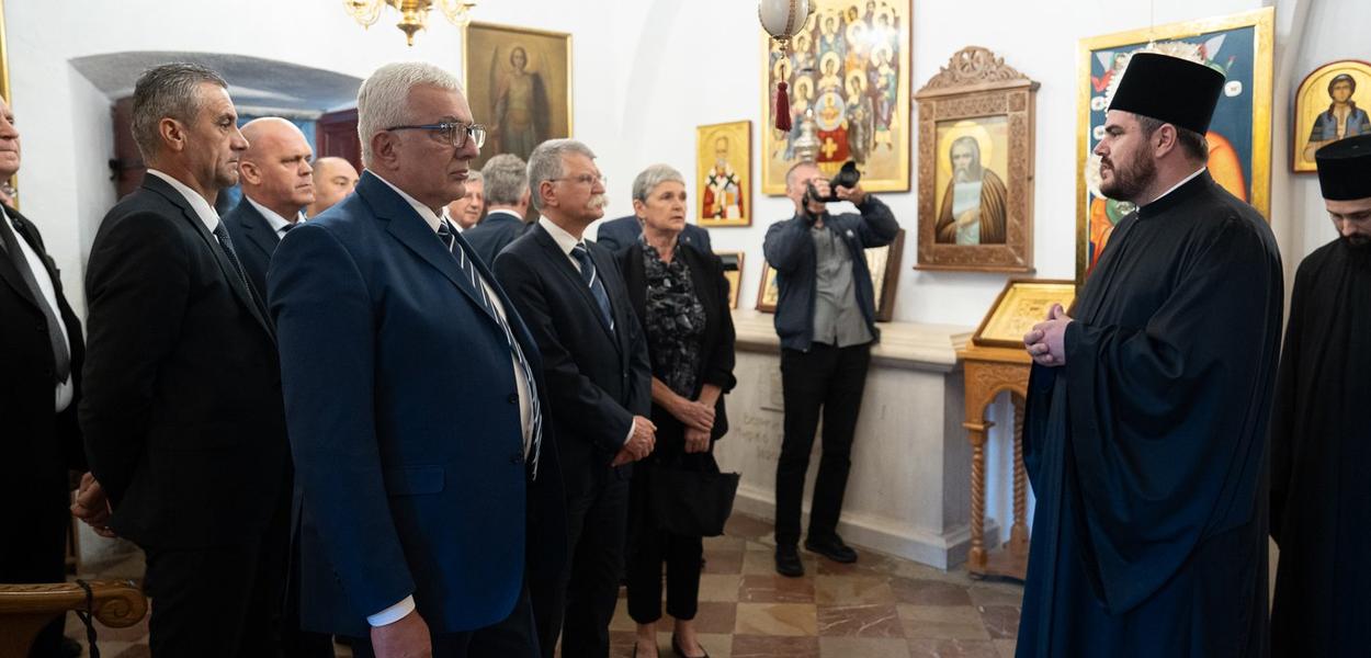 Posjeta Cetinjskom manastiru (Foto: Skupština Crne Gore)