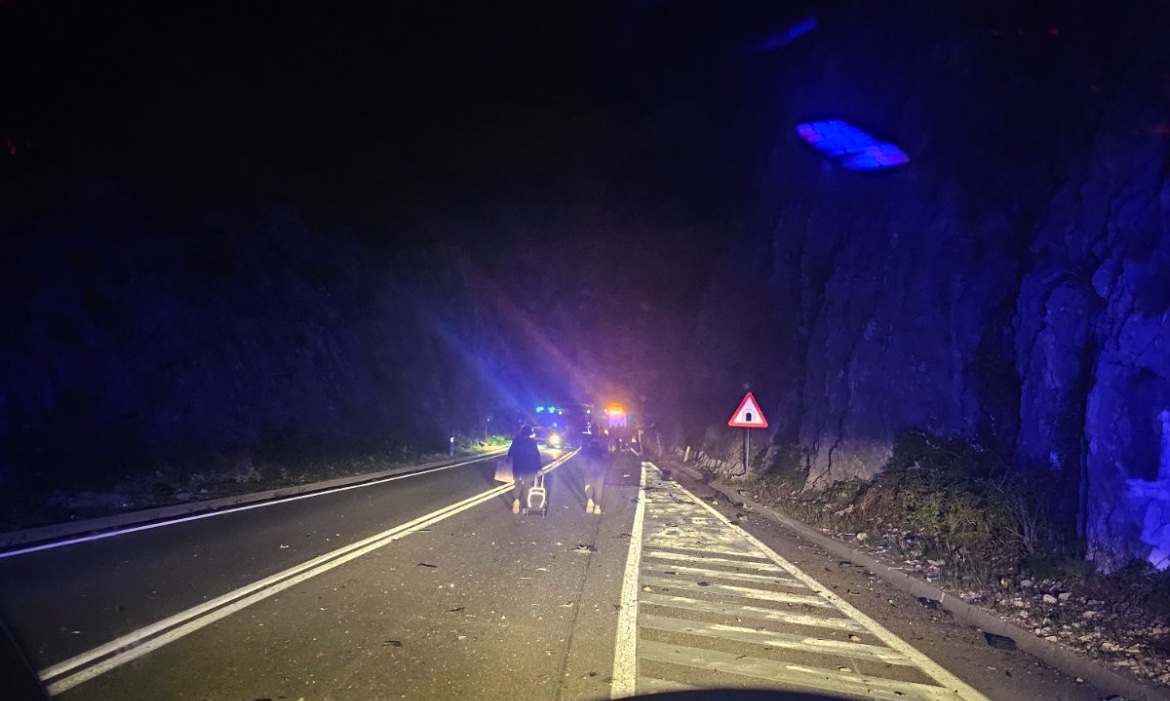 Sa mjesta nezgode (Foto: PG patrola)