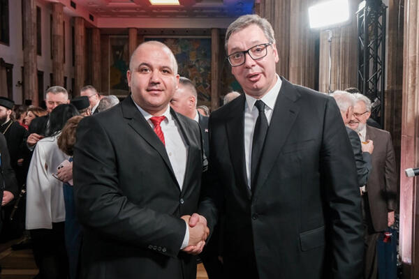 Dario Vraneš i Aleksandar Vučić