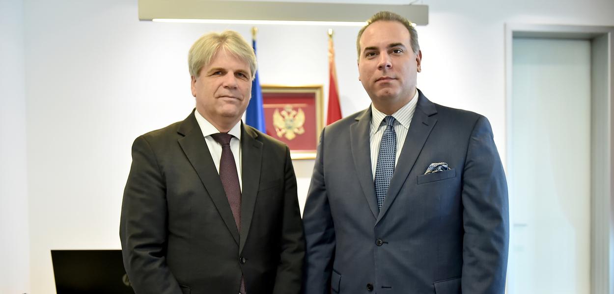 Štajner i Ivanović (Foto: Vlada Crne Gore)