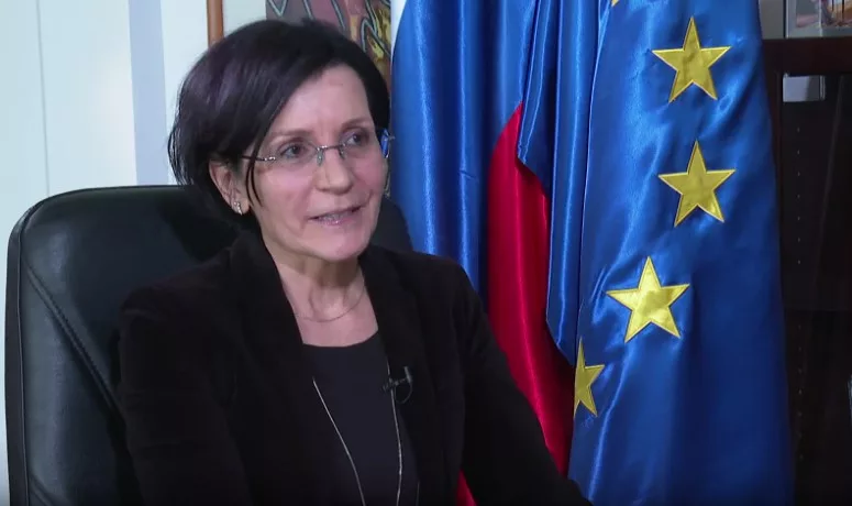 Bernarda Gradišnik (Foto: TVCG - stop kadar)
