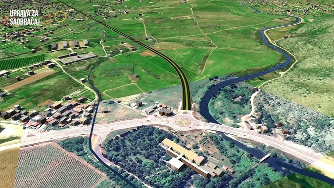 Budući izgled Zapadne obilaznice (Foto: Uprava za saobraćaj)