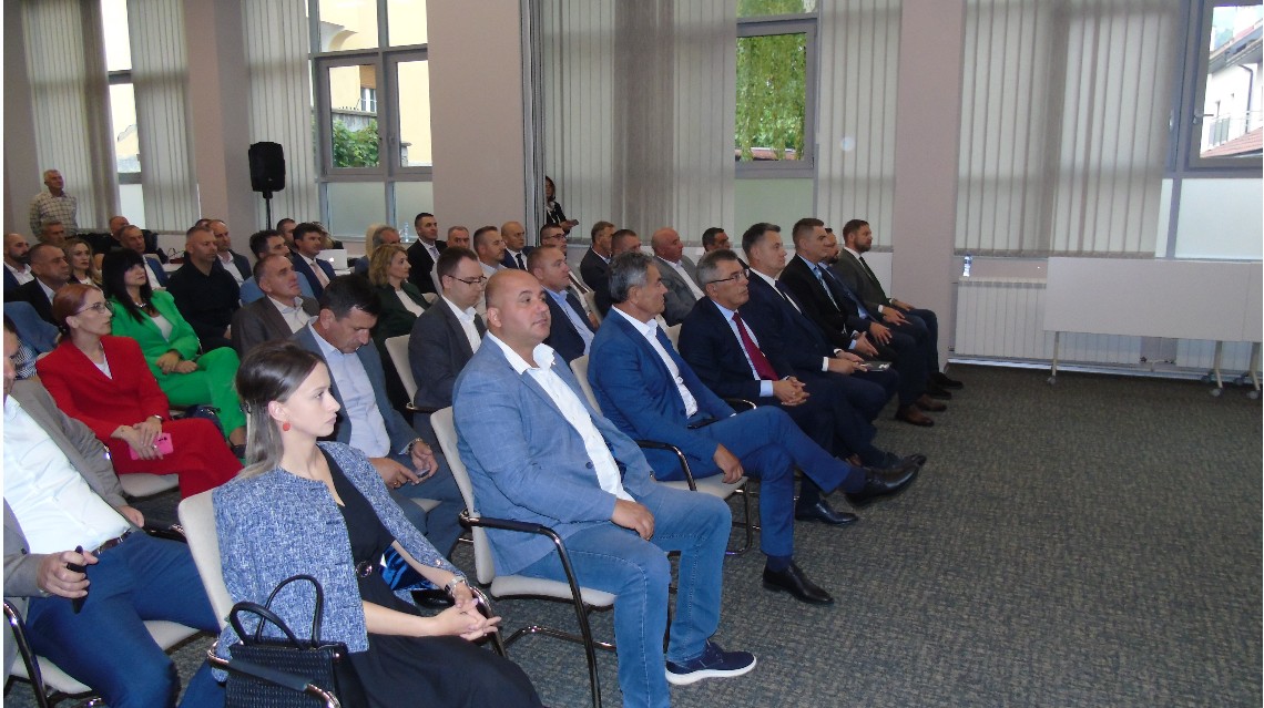 Vraneš i Lekić u utorak na svečanoj sjednici Rudnika uglja Pljevlja (Foto: PV portal)