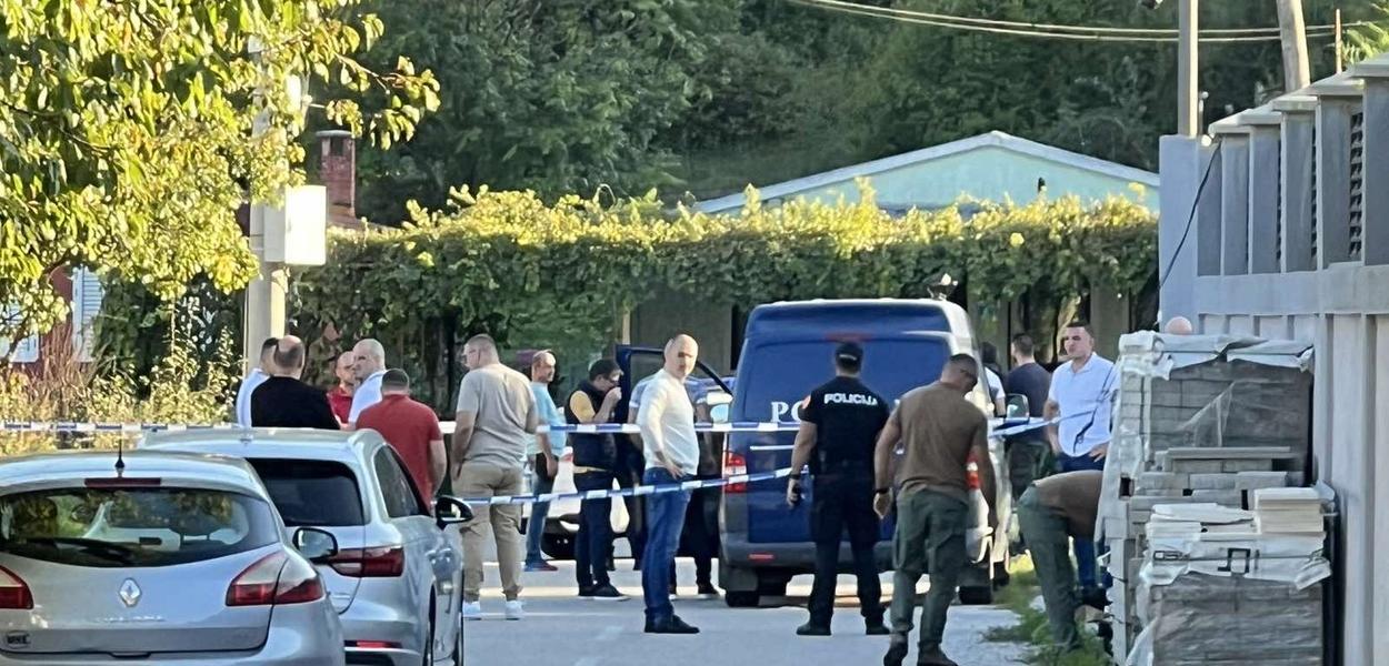 TRI UBISTVA ZA TRI I PO MJESECA NA CETINJU: Sa mjesta zločina u Bogdanovom kraju (Foto: Portal ETV)