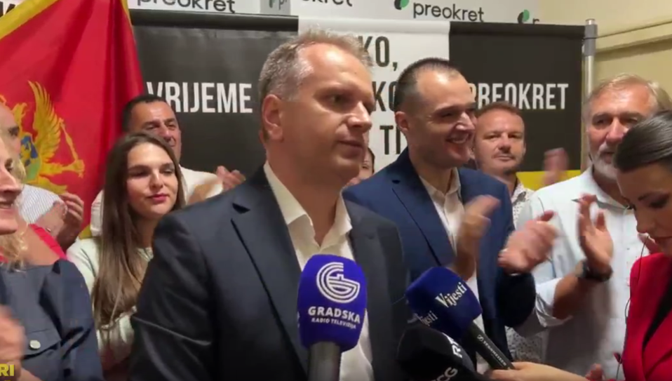 Srđan Perić (Foto: TVCG - stop kadar)