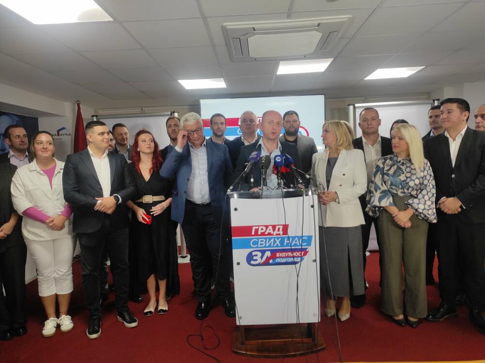 Konferencija za medije ,,Za budućnost Podgorice"