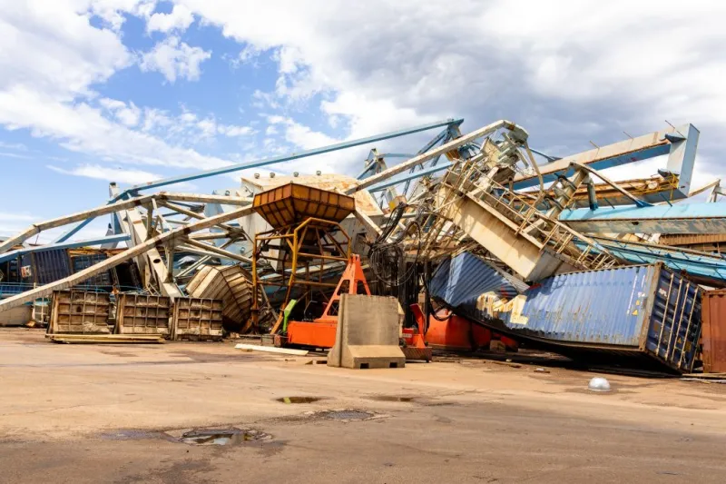 Luka Bar nakon nevremena (Foto: Primorski portal)