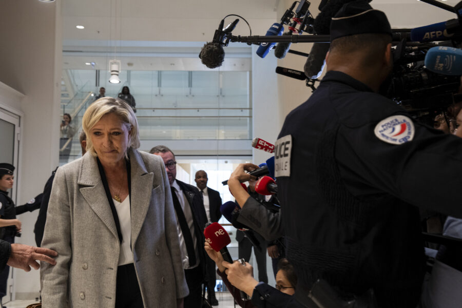 Marin Le Pen (Foto: Louise Delmotte/AP)