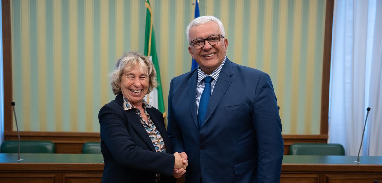 Kraksi i Mandić (Foto: Skupština Crne Gore)