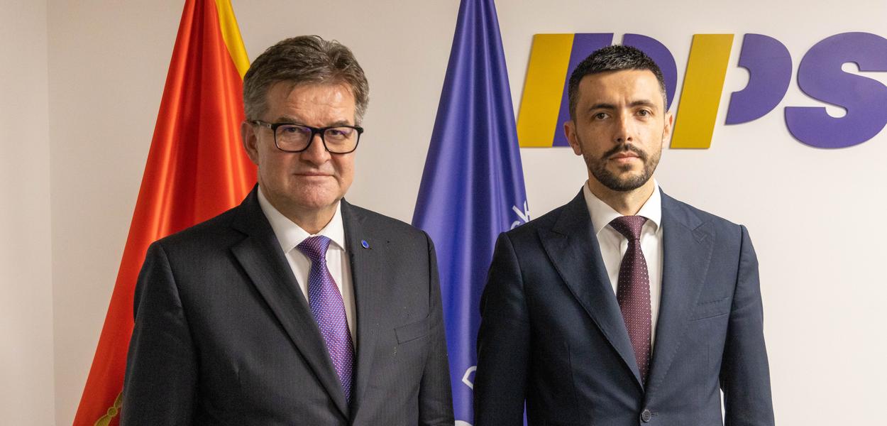 Lajčak i Živković (Foto: DPS)