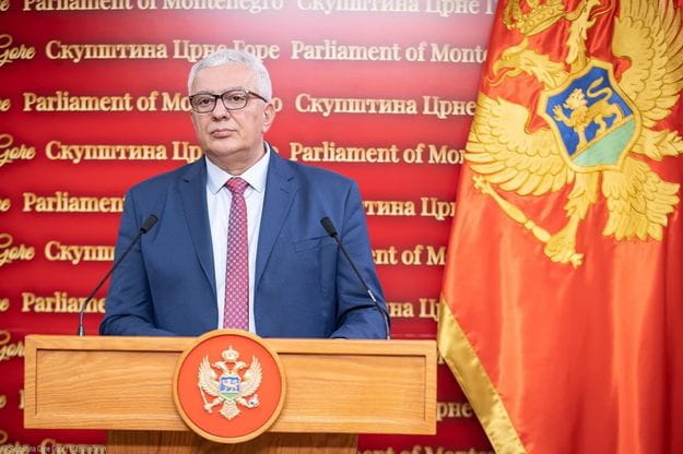 Andrija Mandić (Foto: Skupština Crne Gore)