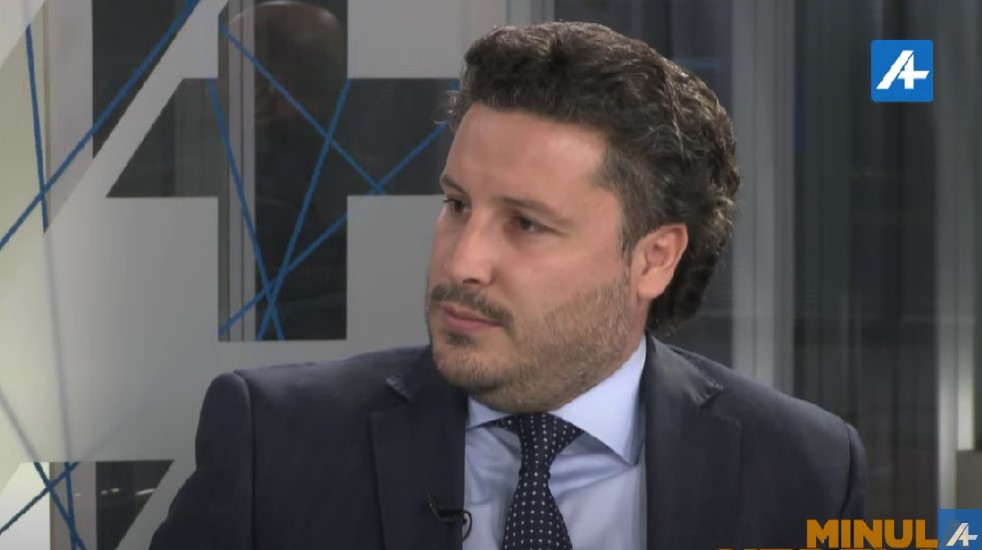 Dritan Abazović (Foto: A plus TV - stop kadar)