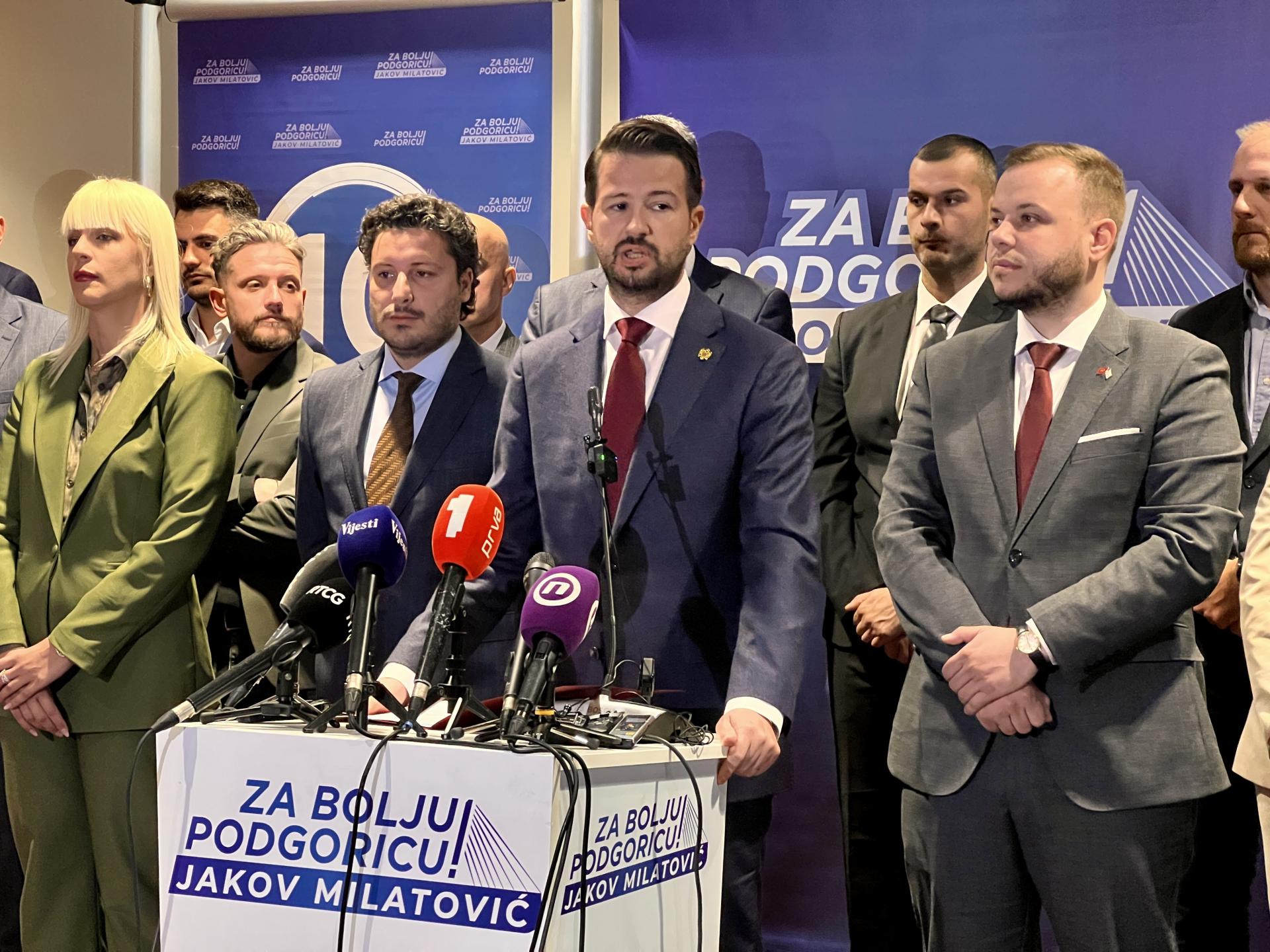 Milatović na konferenciji za medije 