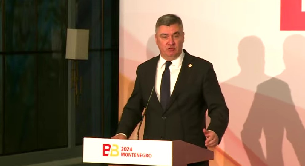 Zoran Milanović (Foto: Jutjub/Kabinet predsjednika Crne Gore)