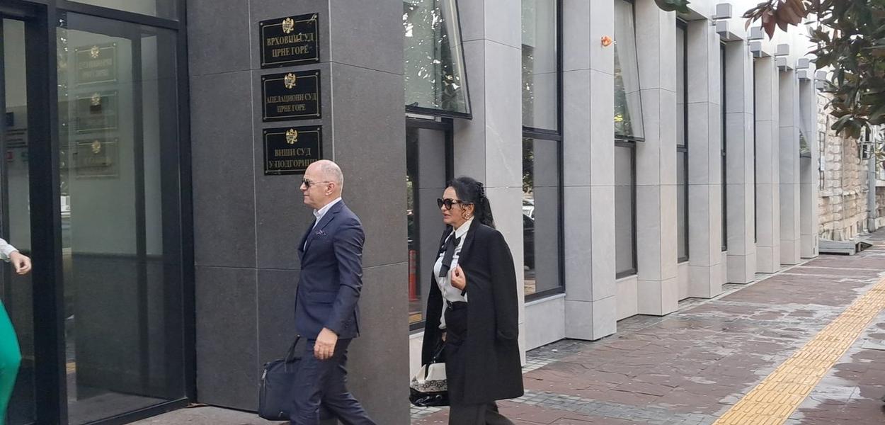 Medenica u pratnji njenog advokata Zdravka Begovića (arhiva) (Foto: Marija Žižić)