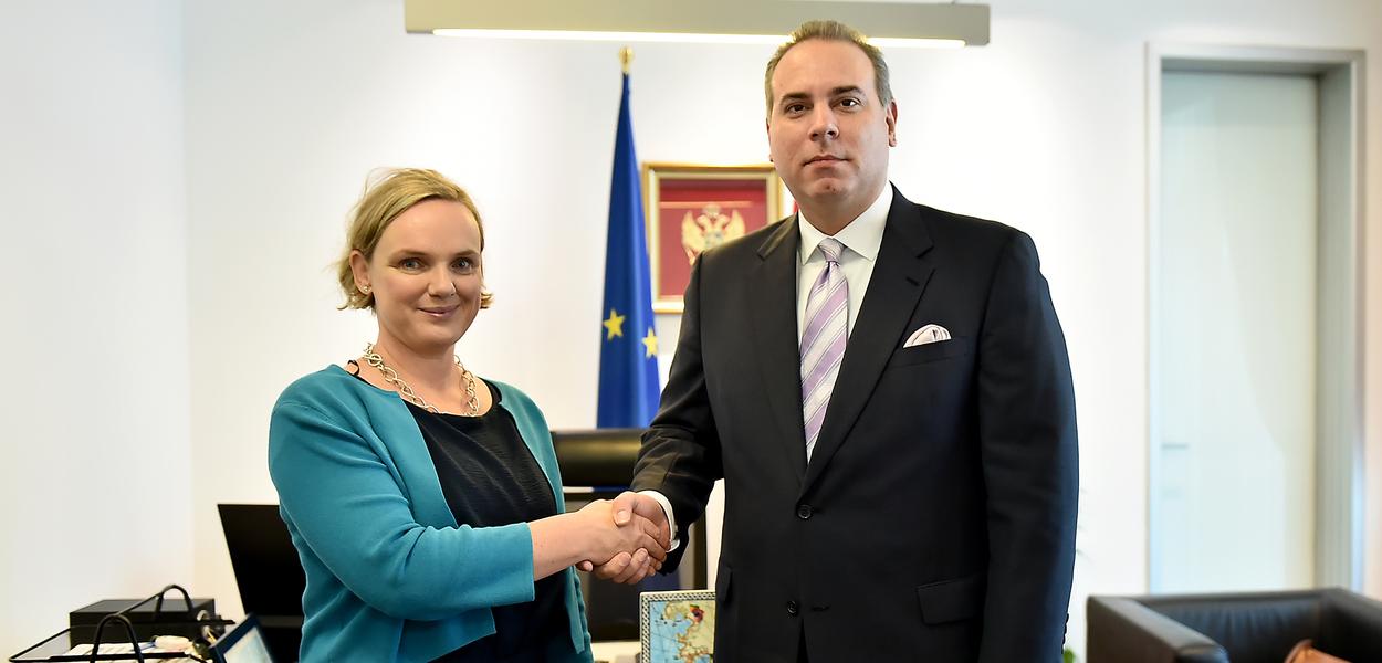 Ivanović i Biling (Foto: Vlada Crne Gore)