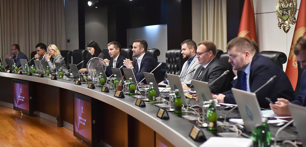Sa današnje sjednice Vlade (Foto: Vlada Crne Gore)