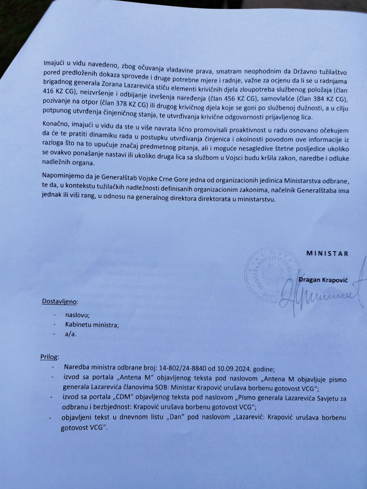 Obracanje VDT-u Krapovic