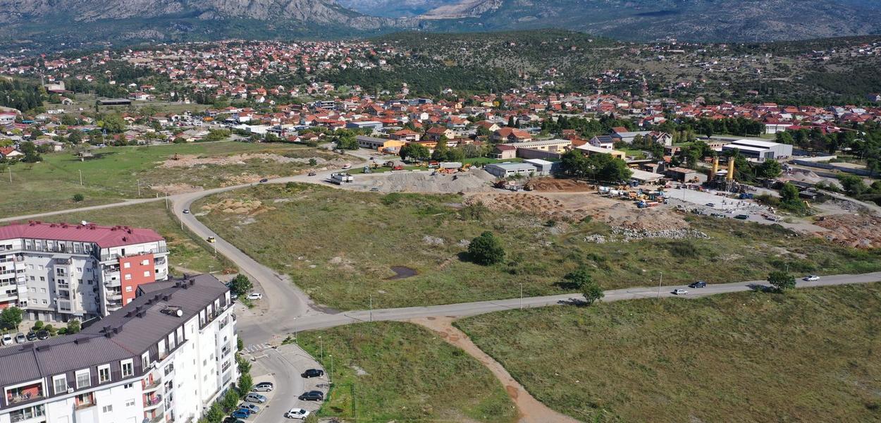 Prostor na kom će biti atletski stadion (Foto: Ministarstvo prostornog planiranja, urbanizma i državne imovine)
