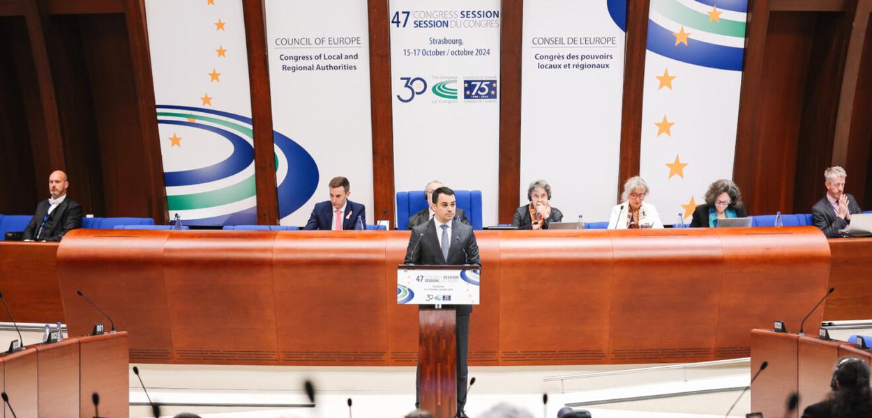 Dušan Raičević u Strazburu (Foto: Opština Bar)