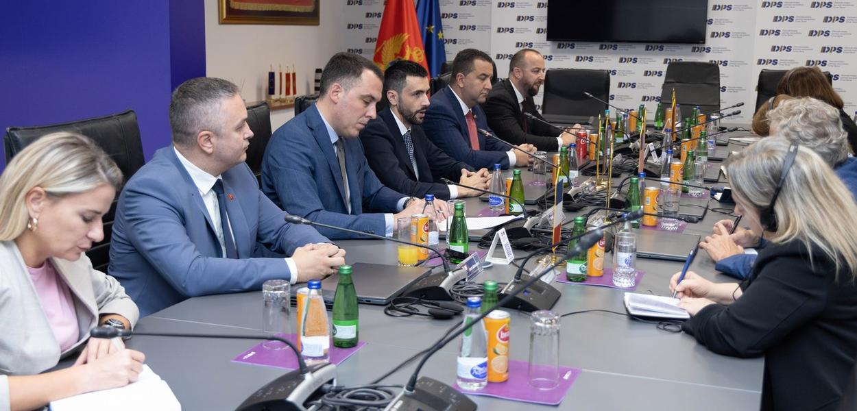 Sa današnjeg sastanka (Foto: DPS)