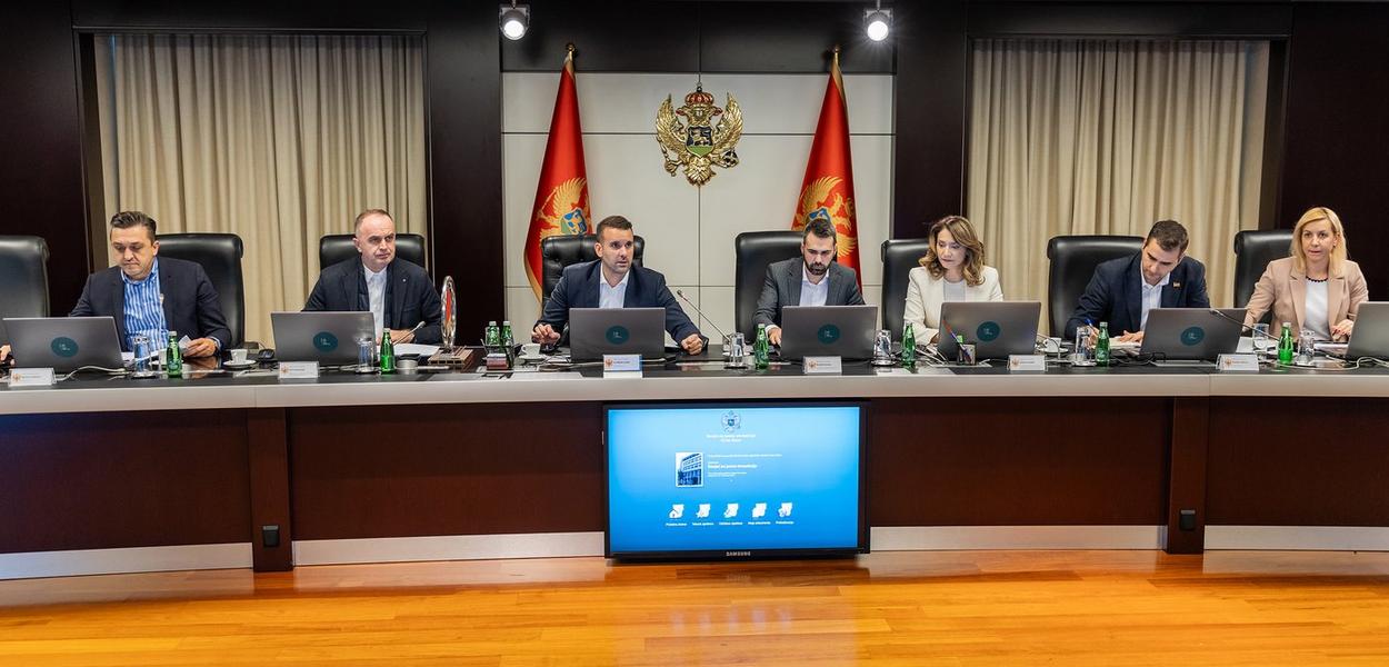 Sa sjednice Savjeta za javne investicije (Foto: Vlada Crne Gore)