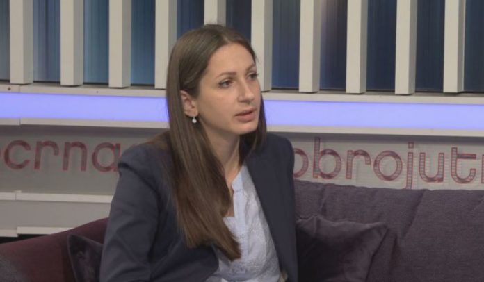 Mileva Brajušković Popović (Foto: TVCG - stop kadar)