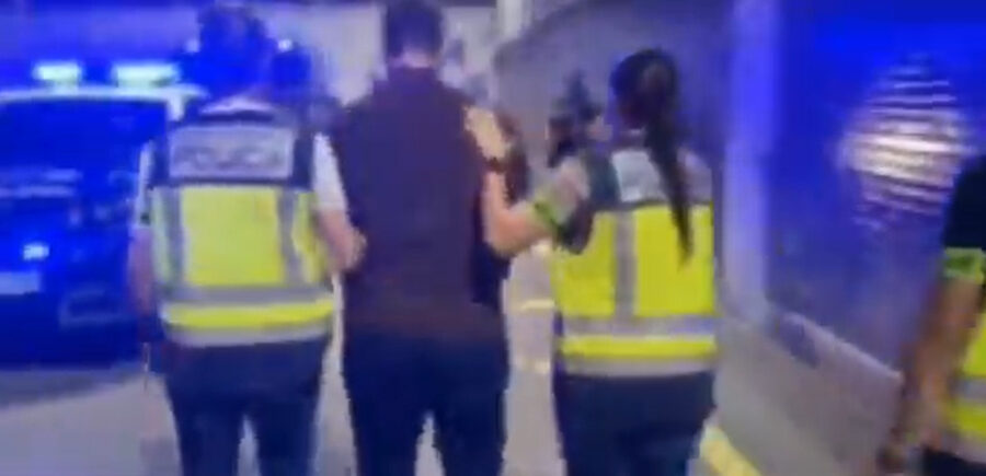 Hapšenje Vušovića u Španiji (Foto: X - stop kadar)