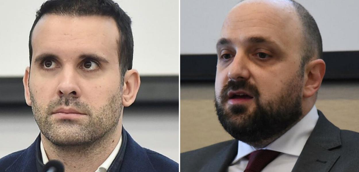  (Foto: KOGA BRIGA ZA ZAKON: Milojko Spajić i Bojan Božović)