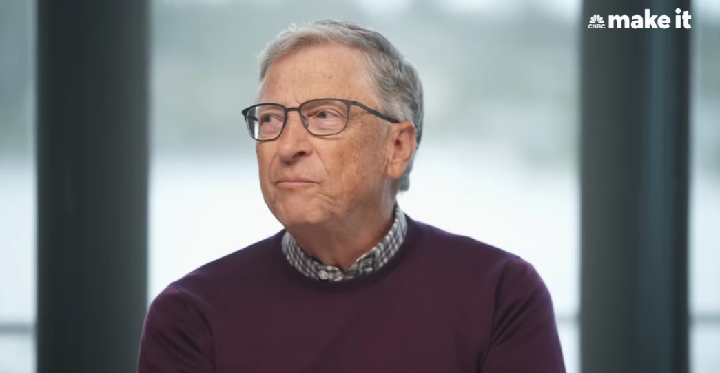 Bil Gejts (skrinšot) (Foto: CNBC Make It/Youtube)