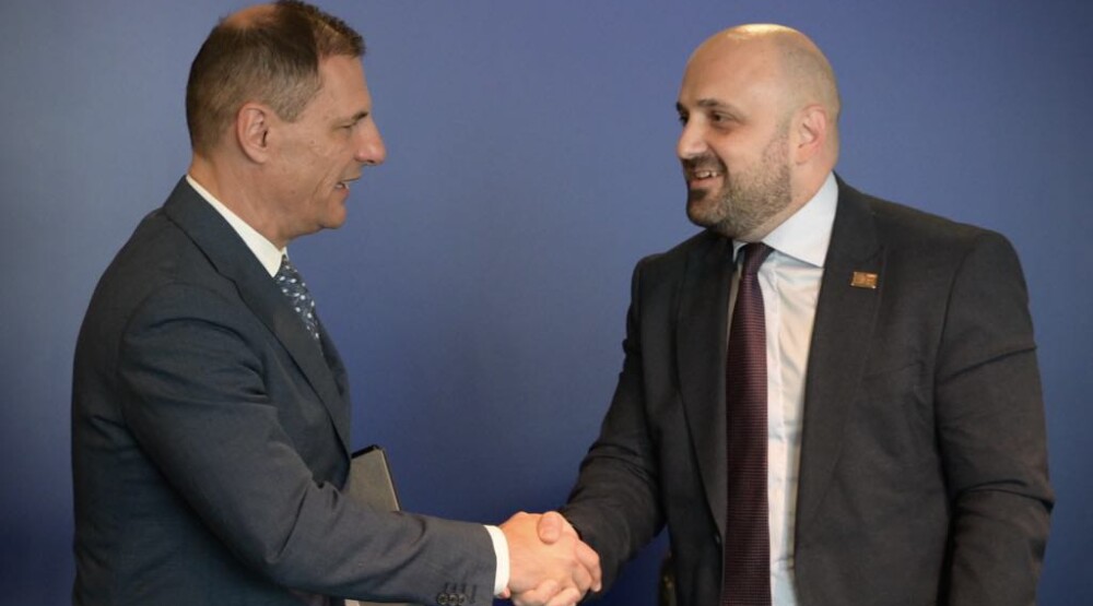 Tužon i Božović (Foto: Ministarstvo pravde)