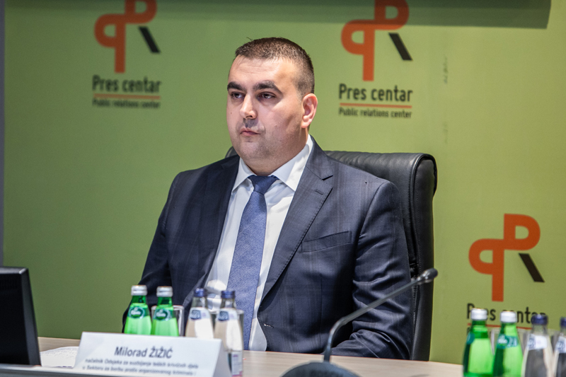 Milorad Žižić, policijski funkcioner 