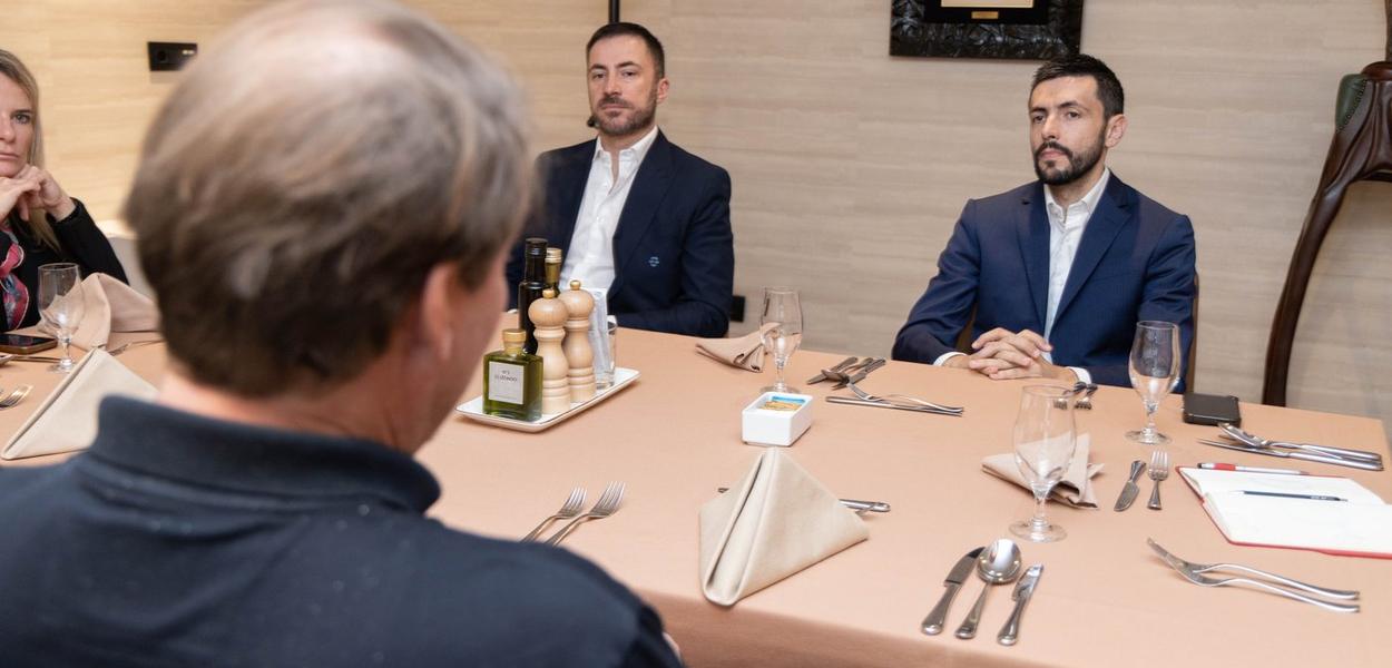 Živković i Bogdanović sa Vajsom (Foto: DPS)