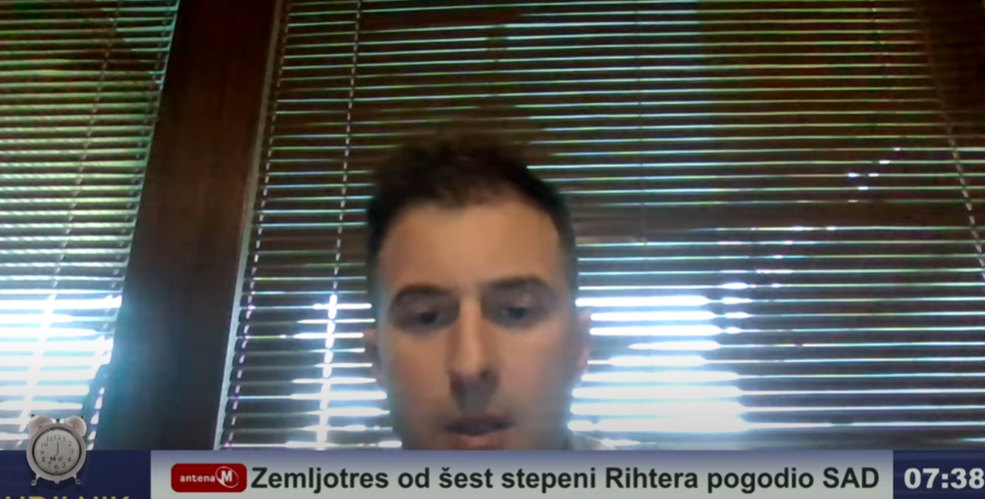 Stevan Lučić (Foto: TV E - stop kadar)