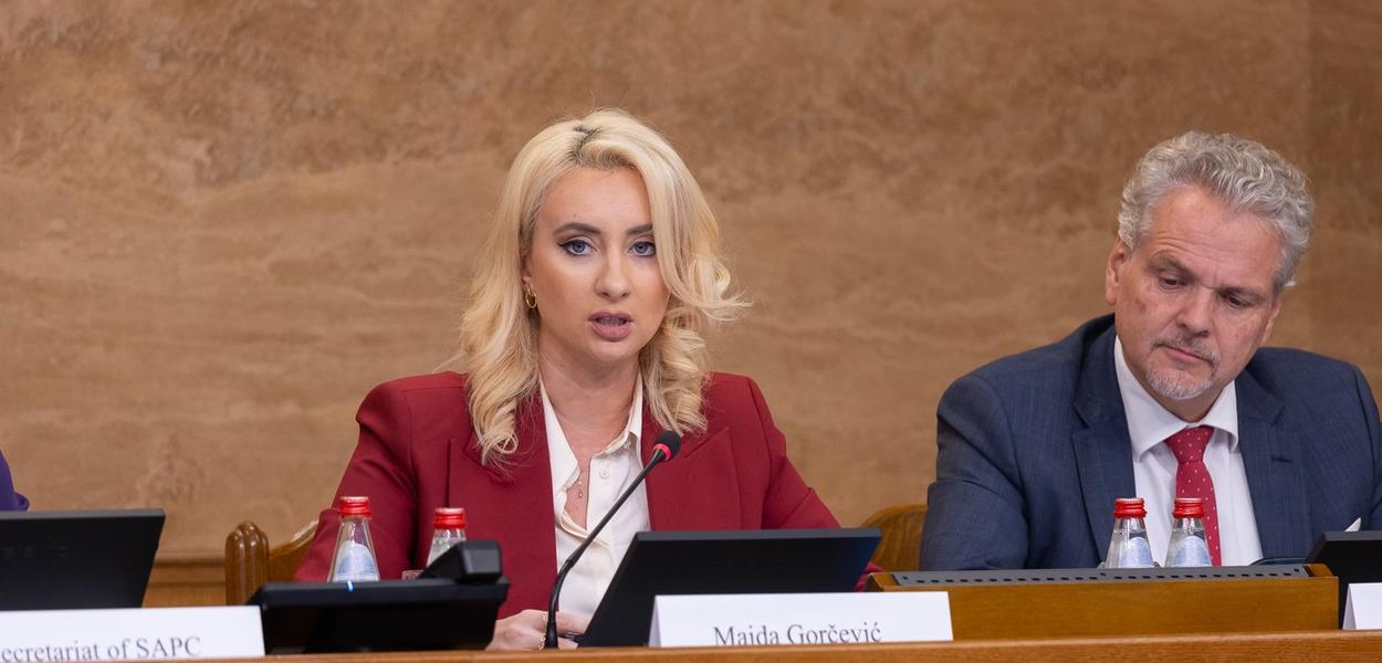 Maida Gorčević (Foto: Skupština Crne Gore)