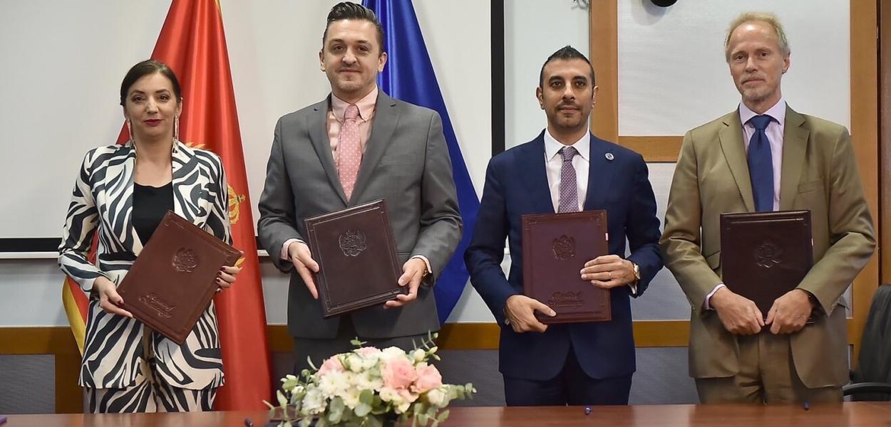 Sa potpisivanja sporazuma (Foto: Vlada Crne Gore)