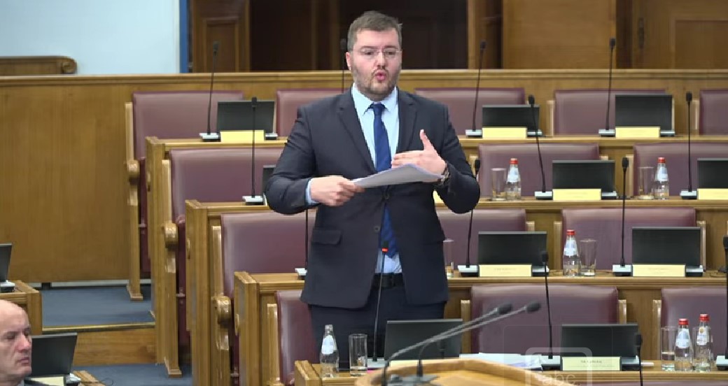 (Foto: Skupština Crne Gore/Jutjub)