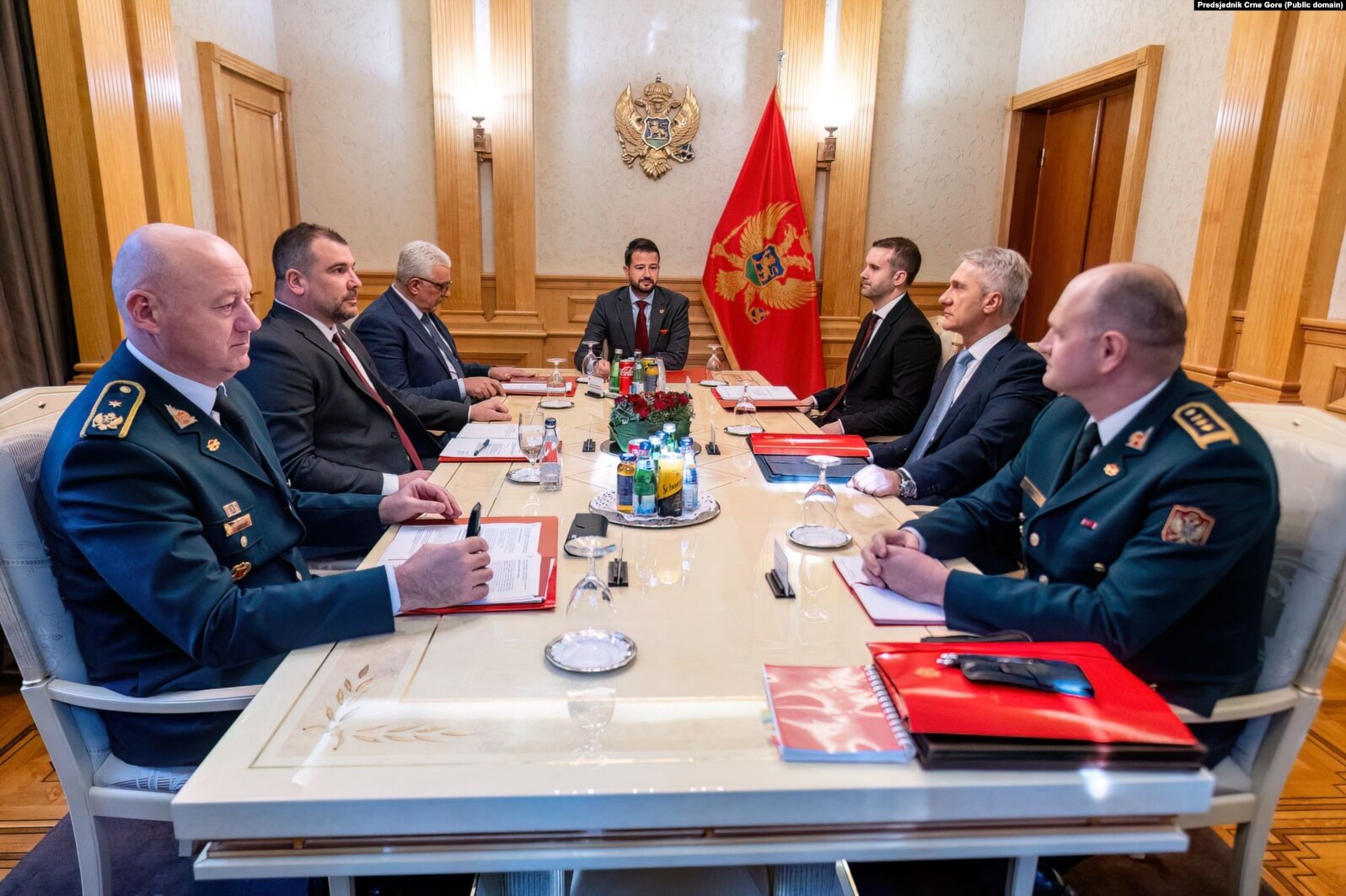 Sa jedne od ranijih sjednica Savjeta za odbranu i bezbjednost