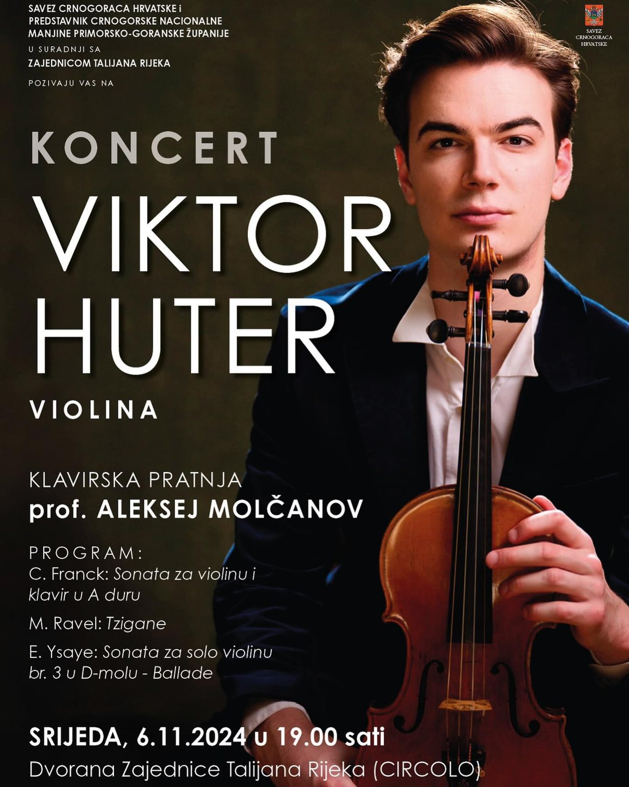 Viktor Huter najava koncerta