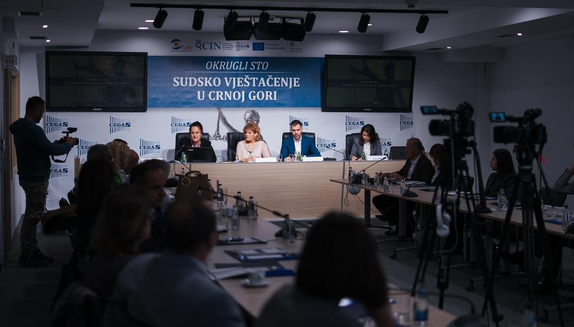 Okrugli sto „Sudsko vještačenje u Crnoj Gori“ (Foto: PR Centar)