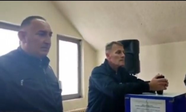 Radule Jakić (lijevo) u akciji u Šavniku