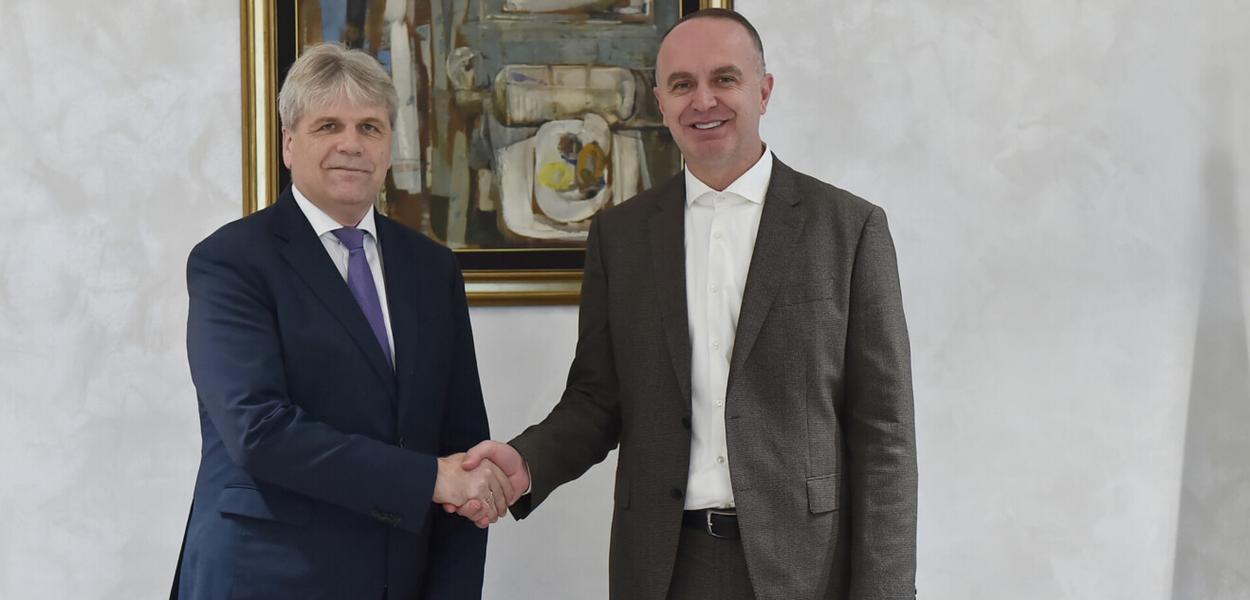 Štajner i Đeljošaj (Foto: Vlada Crne Gore)