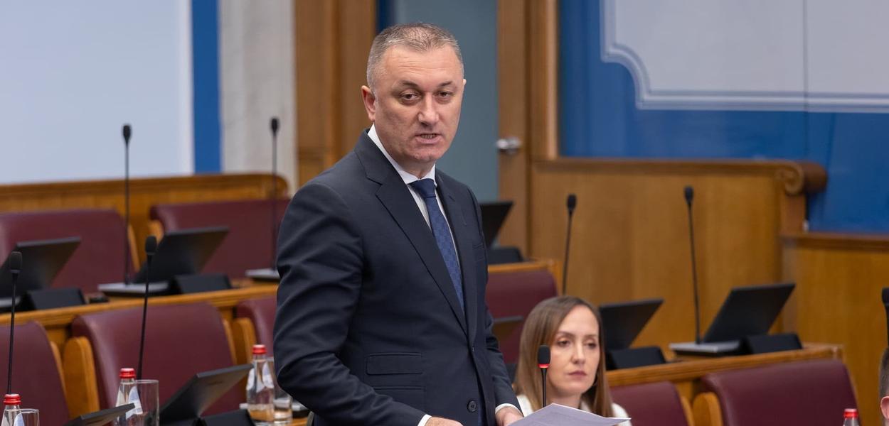 Damir Gutić (Foto: Skupština Crne Gore)
